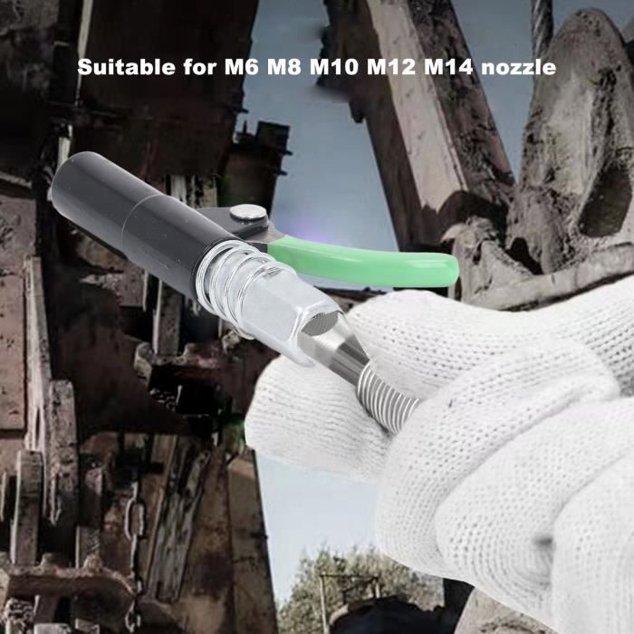 COUPLEUR DE RACCORDS Beurre Hexagonal Coulissant Pour Application De