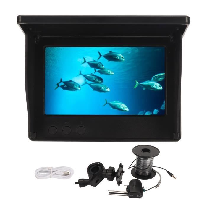 Détecteur De Poissons Portables – Écran LCD 4,3″ Avec Caméra Sous-marine étanche 20 M