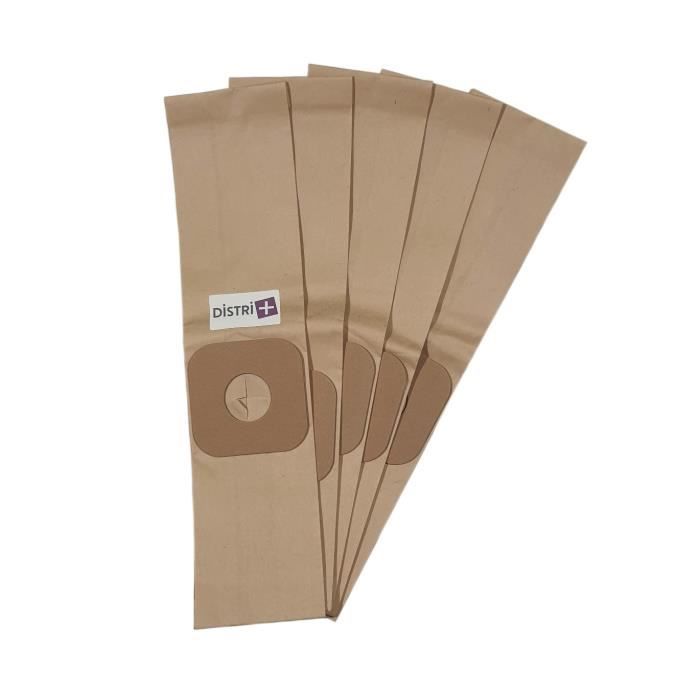 Sac aspirateur compatible HOOVER : 1116 à 1146 CONVERTIBLE CONVERTIBLE Série H14 ... La pochette de 5 sacs papier - vue 4