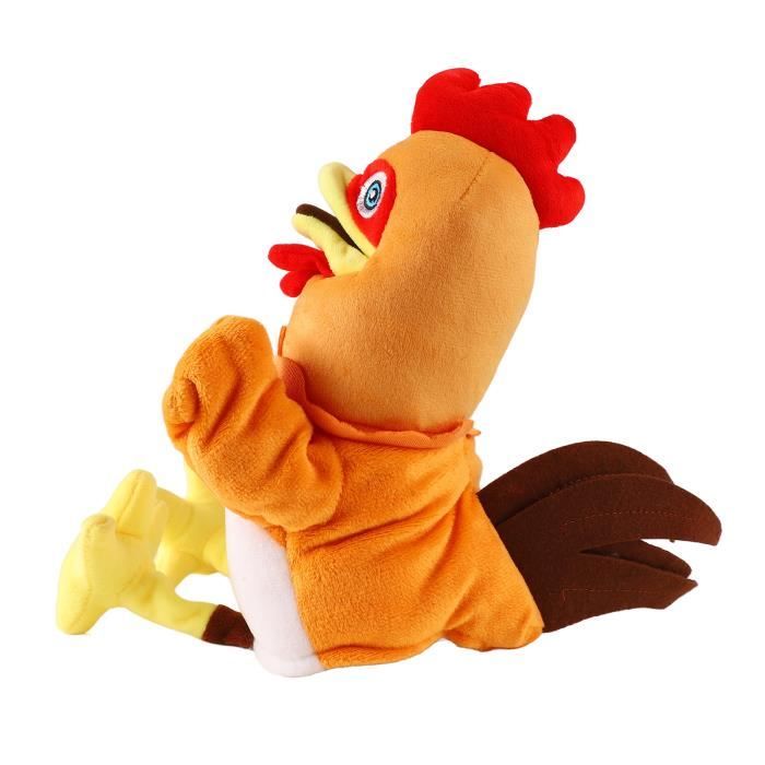Marionnette à Main Docteur Pompier Cuisinier - Peluche Douce Pour Jeu De Rôle Enfant