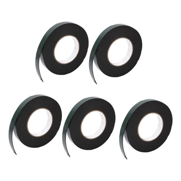 Ruban Mousse Adhésif Antichoc Uxcell 3m X 60mm X 5mm – Jaune Et Noir