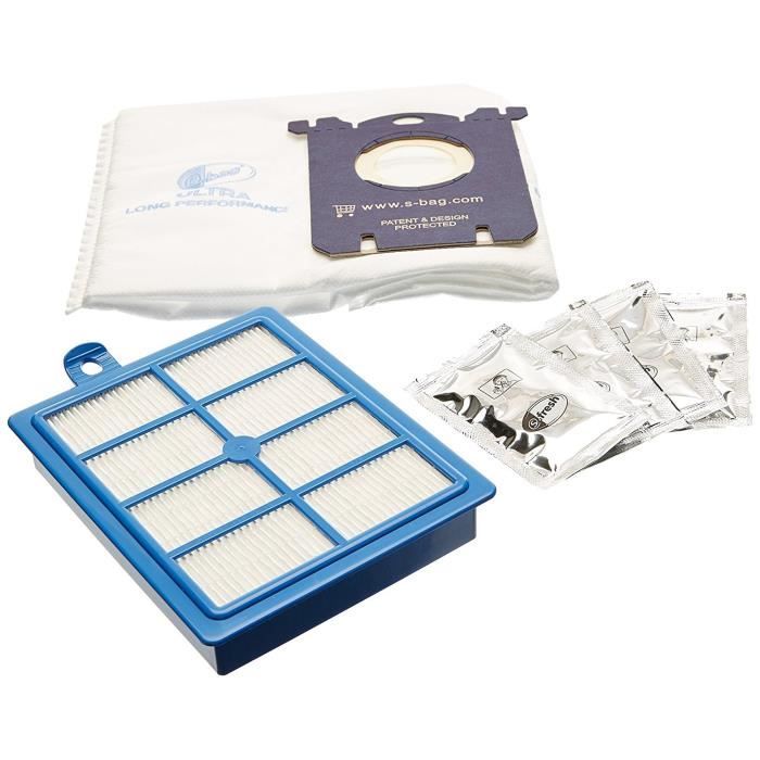 1 hepafilter convient pour AEG vx8-1-öko X Silence 20 Sacs Poussière