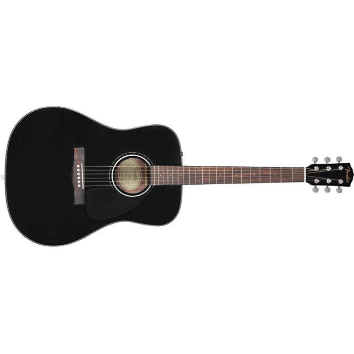 Fender CD-60S V3 noire - guitare acoustique - Cdiscount Instruments de  musique