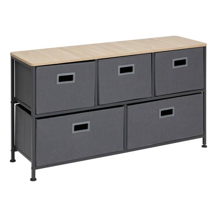 Commode basse 5 tiroirs - 5 five simply smart