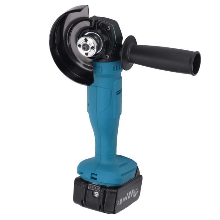 Meuleuse D'angle Sans Fil Pour Batterie Milwaukee 18 V, 125 Mm, 12 000 Tr/ Min, Outil De Meulage Sans Balais Avec Arbre M14 à 5/8"-11, Pour Couper, Meuler Et Polir