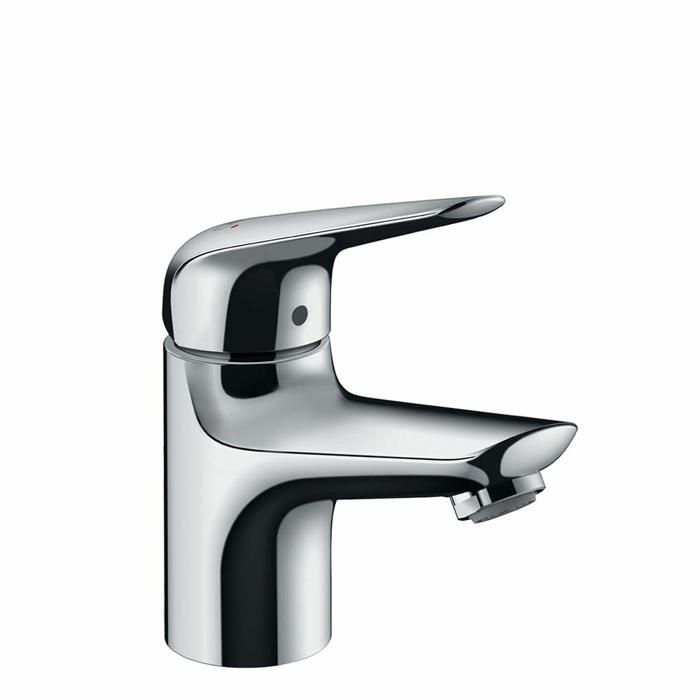 Hansgrohe Focus - Mitigeur Lavabo Eau Froide Sans Tirette Ni Vidage, Robinet Salle De Bain Chromé EcoSmart