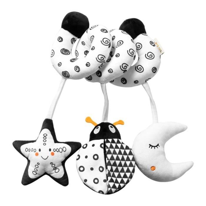 au Landau ou au lit de bébé Petit Renard RichDeer Spirale d’activité avec Jouets à Suspendre à la Poussette 