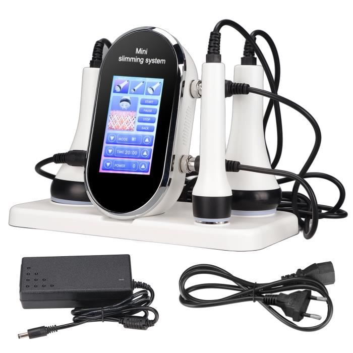 Machine damincissement du corps RF KIMISS - Cavitation 40KHz - 3 têtes de rajeunissement de la peau