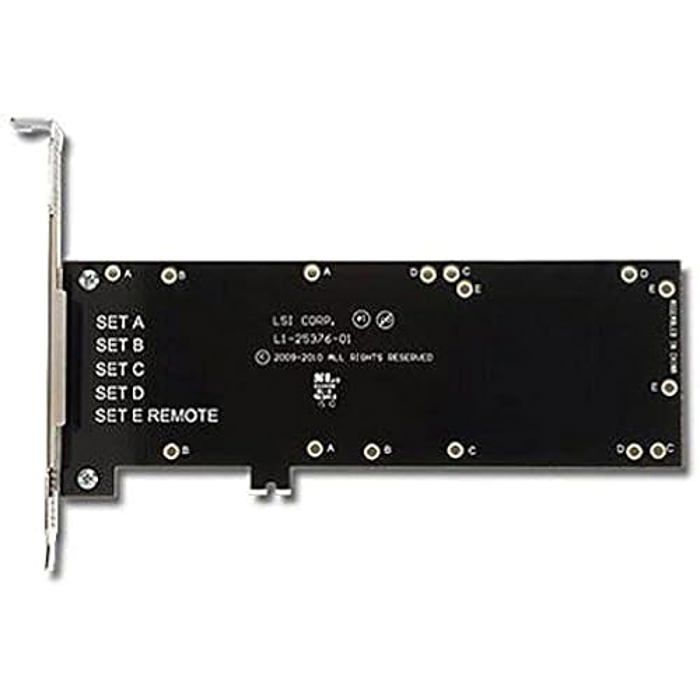 Carte SCSI Adaptec 29320ALP R Interface SCSI Compatible PCI Alimentation de secours incluse - vue 2