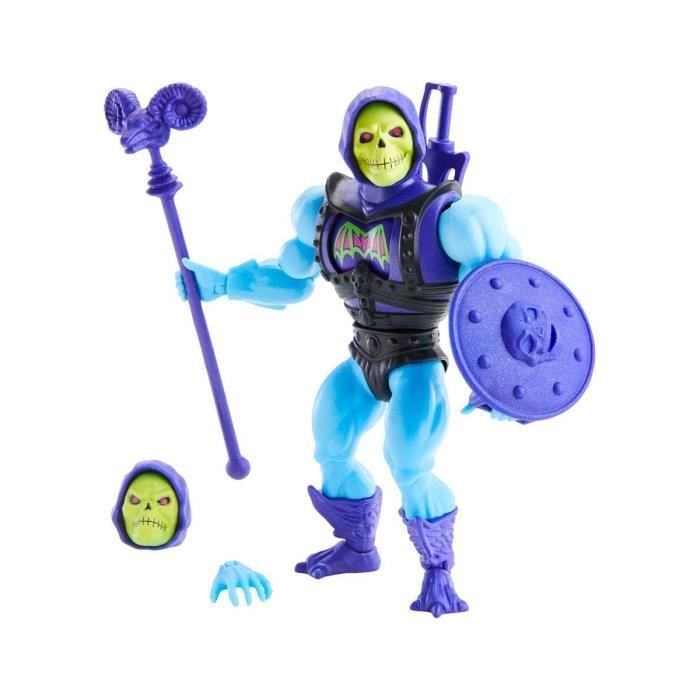 Mattel - Les Maîtres de l'Univers Deluxe 2021- Figurine Skeletor 14 cm