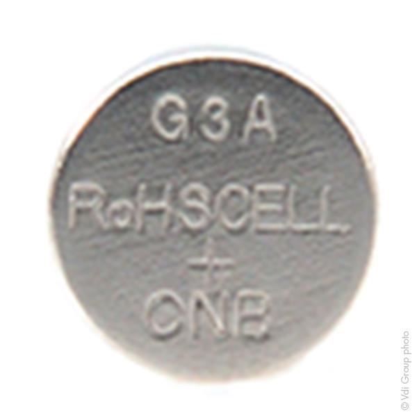 Paquet de 10 piles bouton alcalines LR41/AG3 Maxell