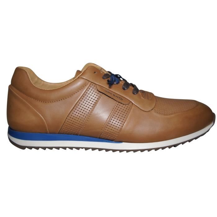 Baskets montantes en cuir