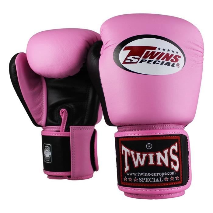 Gants de boxe Twins Special BGVL 3 - pink-black - 10 oz