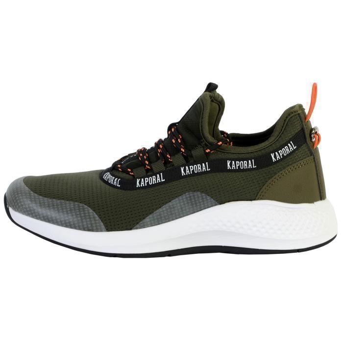 Tennis Basket Basses Kaporal Diago Vert Kaki Homme Vert kaki