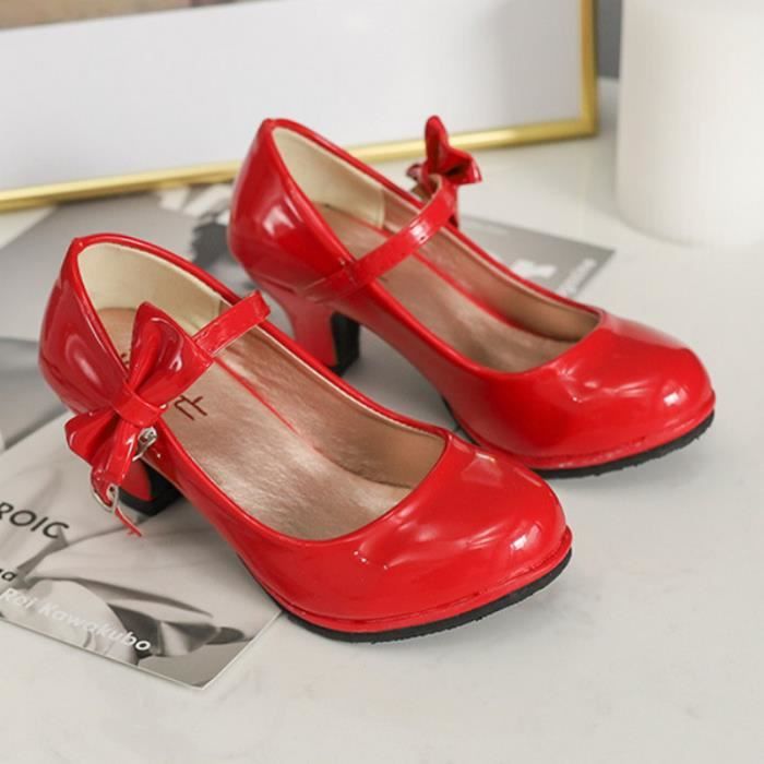 Chaussure rouge fille best sale