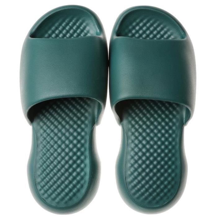 Pantoufles Unicorne Bain Chaussons Licorne Enfants HausFine - Pantoufles De Bain Antidérapantes - Plage Et Piscine Licorne Arc-en-ciel