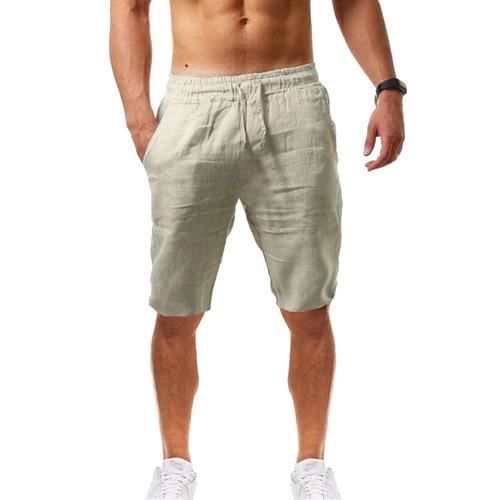 Shorts Garçon Bienzoe En Coton Sergé - Taille Élastique, Confortables Pour Jeu Et Quotidien
