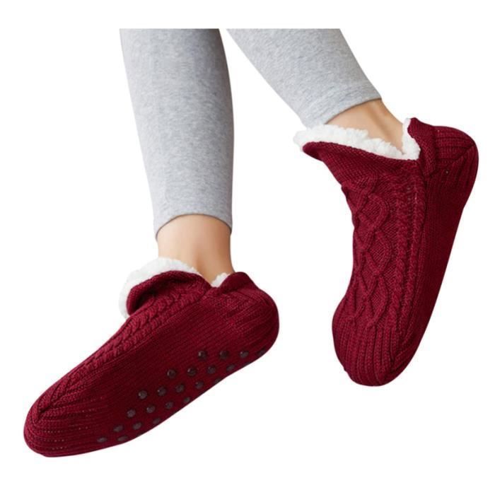 Chaussette fourrée homme 2025
