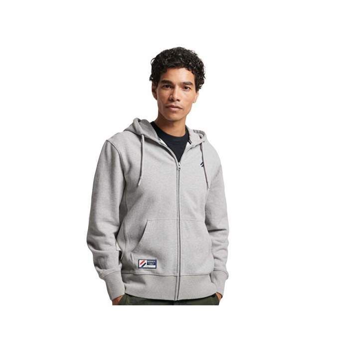 Superdry - Sweat à capuche ample avec logo Sportswear - Homme