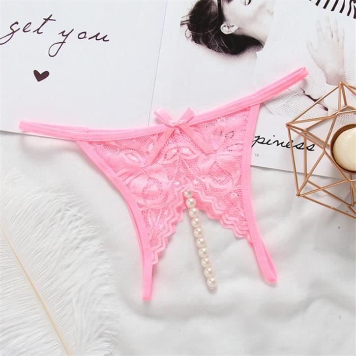 Ensemble Lingerie Porte-Jarretelles Dentelle - Nuisette Sexy Femme