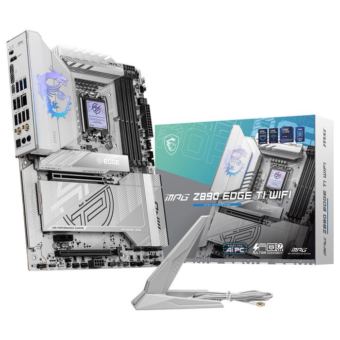 Carte mère ATX - MSI - MPG Z890 EDGE TI WIFI - 4x DDR5 - M.2 PCIe 5.0 - Thunderbolt 4