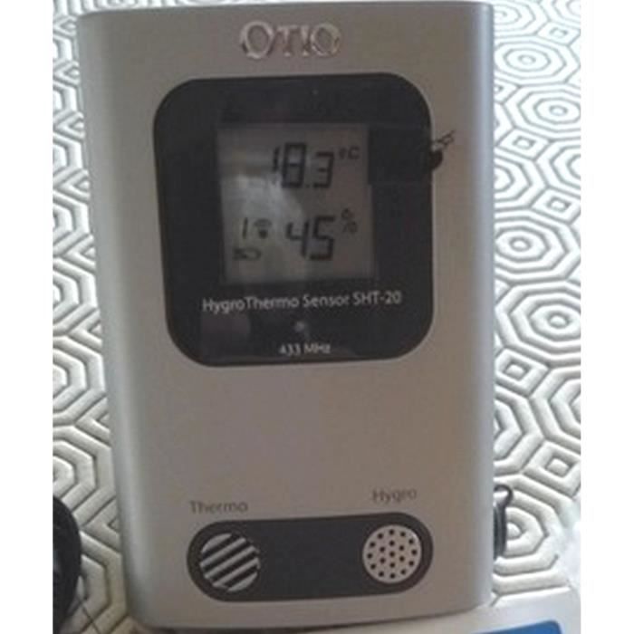 Thermomètre / Hygromètre int Bluetooth 4.0 - Otio - Station Météo - LDLC