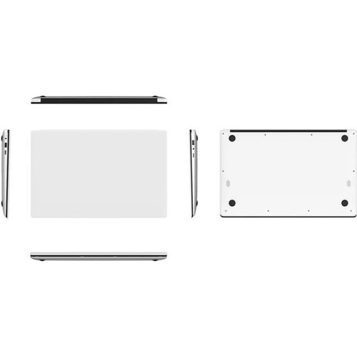  PC Portable Ordinateur portable ultra-mince 14,1 pouces Netbook 1366 * 768P Écran pixel 2 Go + 32 Go blanc pas cher