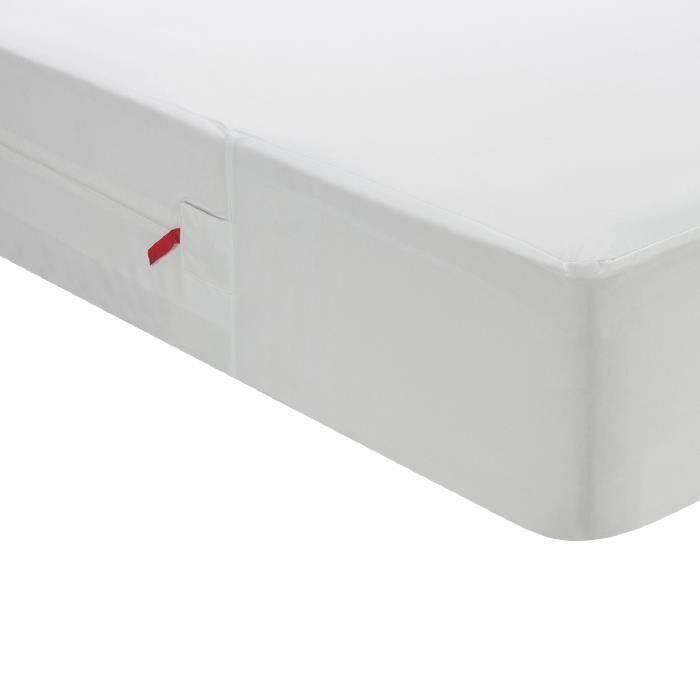 Housse De Matelas Imperméable Anti-Punaises De Lit - Queen 160 Cm, Protection Complète