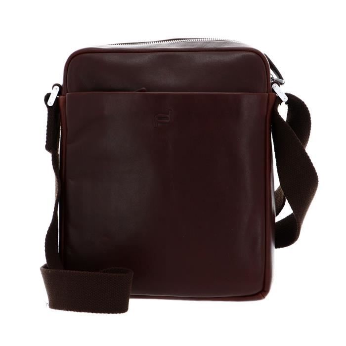 PORSCHE DESIGN Étui pour carte d'identité marron pour homme - Urban Courier Passport Holder 73062 marron - Bagagerie - Maroquinerie