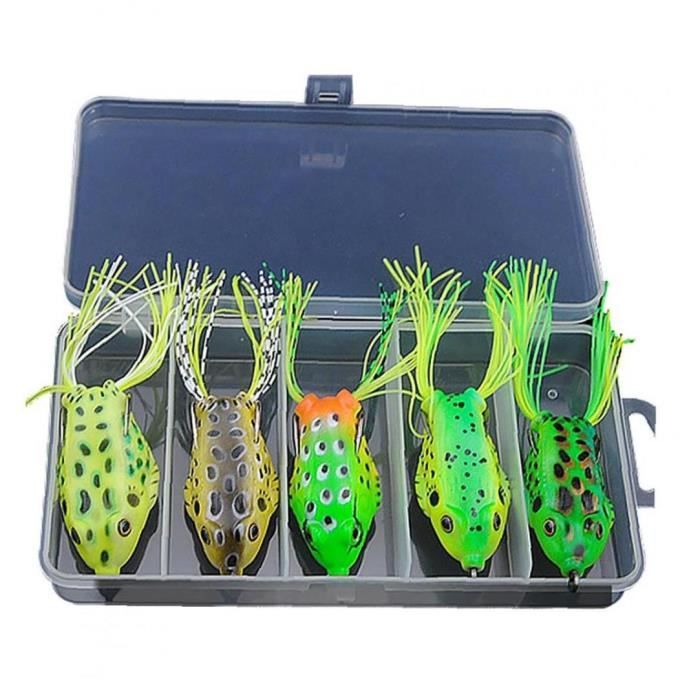 Ensemble 101 Pièces Leurres De Pêche Complet Avec Pinces Et Boîte De Rangement - Kit Universel Eau Douce Et Salée