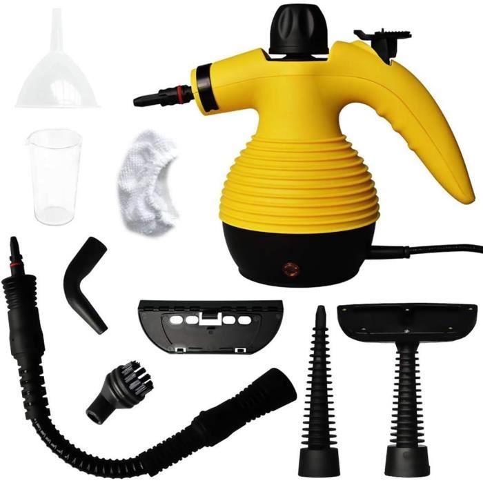 Nettoyeur Vapeur Portable OBEST - 280 Ml, Chauffage Rapide, 9 Accessoires, Pour Maison Et Voiture - 5
