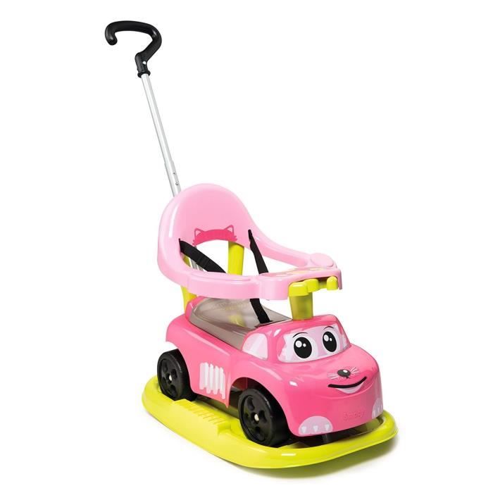 Porteur Bébé Auto Rose - Smoby à Prix Carrefour