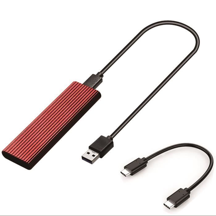 Adaptateur électronique de boîtier SSD M.2 NVME USB 3.1 Gen 2 vers