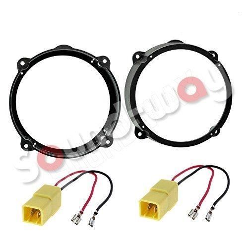 Renault Seat AH-2.4 sound-way 4 X Cables adaptateurs fiche pour Enceintes Haut-parleurs pour Opel