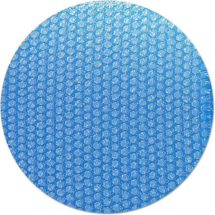 Bâche à Bulles Piscine TIDYARD 455cm - Couverture Solaire Noir PE