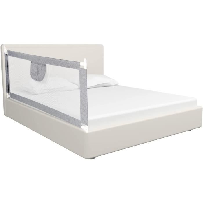 Cecaylie Barrière De Lit 150 X 80 Cm - Barrière De Lit Pour Tout-petits - Protection Contre Les