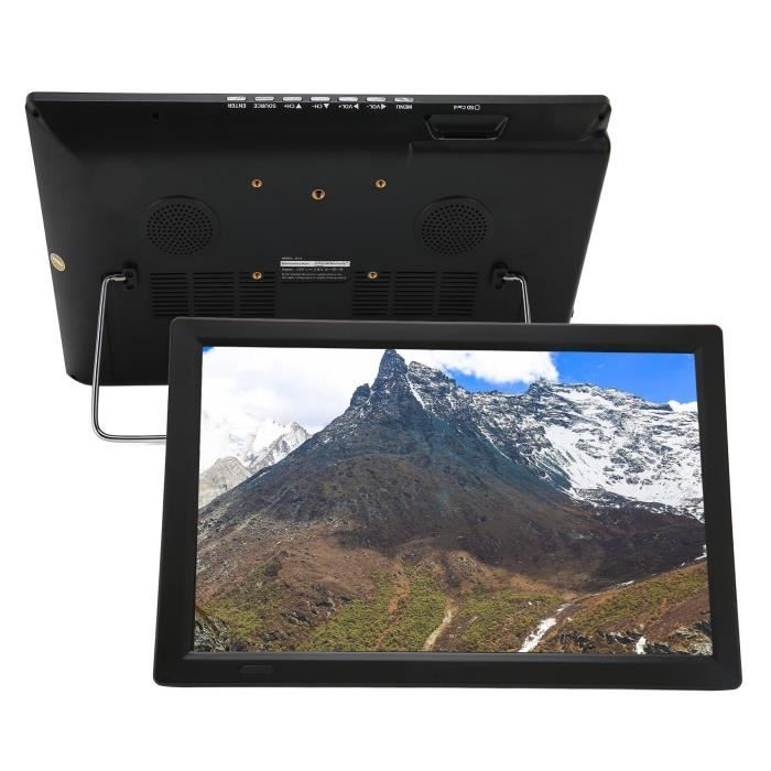Télévision analogique numérique Mini TV Portable 14 Pouces 1080P 1800