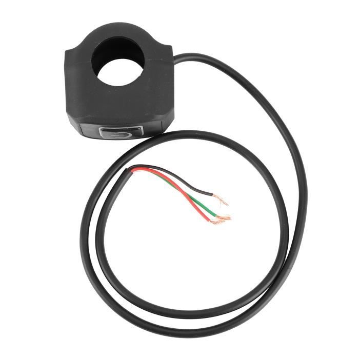 Tbest bouton de commande de guidon Bouton poussoir de commutateur d
