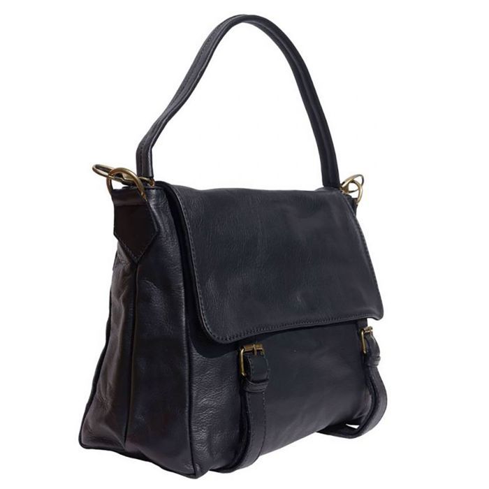 Tony Paul Besace FREESTYLE Cuir noir Homme Cuir noir