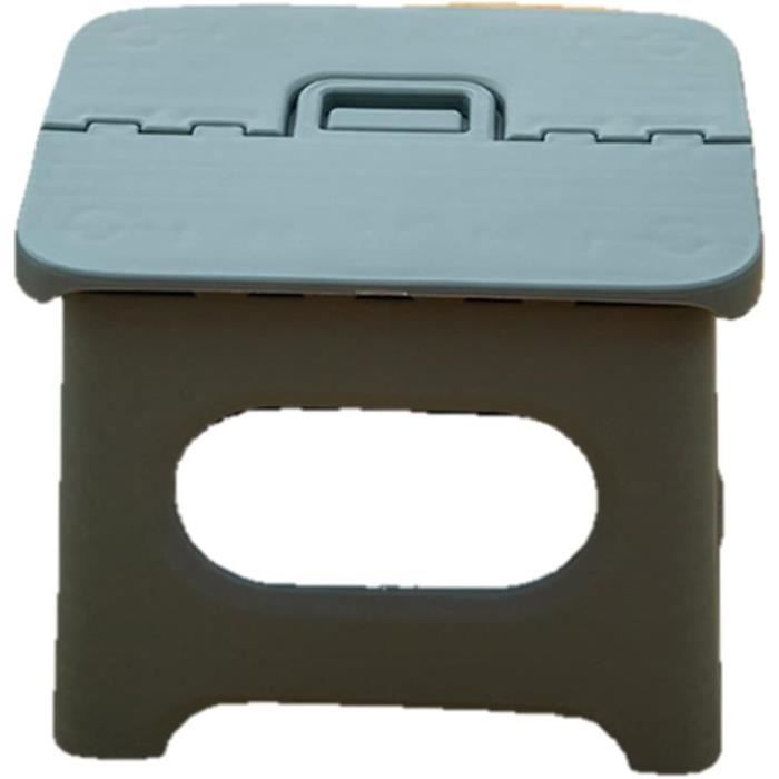 Tabouret en Plastique Gain de Place avec Surface Antidérapante et Empilable - Mini Siège pour la Maison pour Usage Intérieur Extérieur dans la Salle de Bain, le Camping, la Cuisine, Polyvalent Tabouret en Plastique Gain de Place avec Surface Antidérapante et Empilable - Mini Siège pour la Maison pour Usage Intérieur Extérieur dans la Salle de Bain, le Camping, la Cuisine, Polyvalent