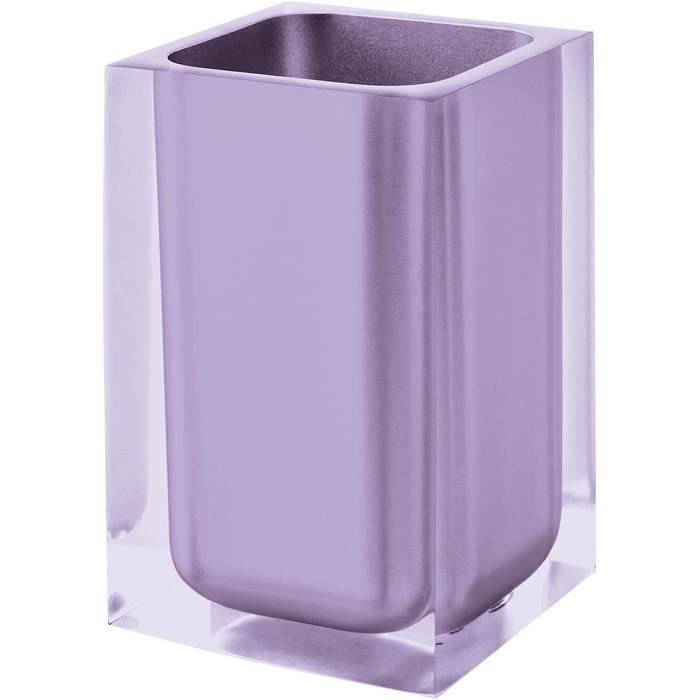 Gedy Zahnbürstenhalter Auckland - Hellblau Aus Transparentem Harz