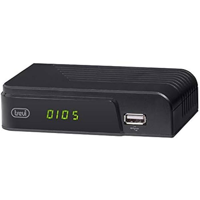 T365 Play: Decoder DVB-T2 HEVC HD Con Media Player E Telecomando