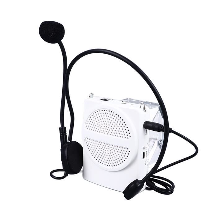 Amplificateur Vocal Portable Sans Fil Pour Professeur Batterie Haut