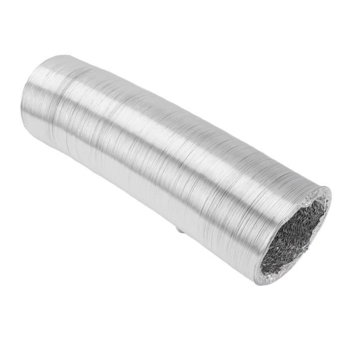 Tuyau Flexible Aluminium Ventilation 80 Mm - 3m Ou 6m - Résistant à 250°C - Pour Hotte, Extraction