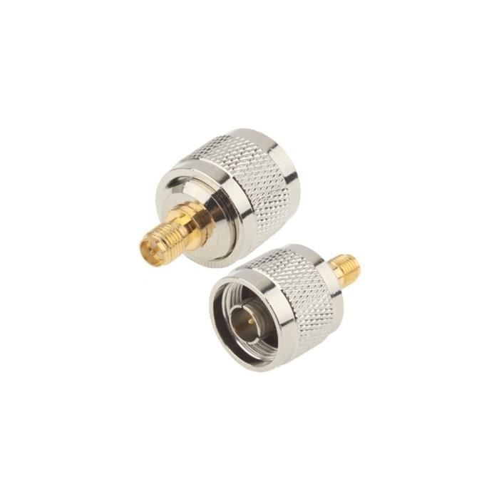 Connecteur Antenne Wifi N mâle vers RP-SMA femelle - coupleur d'antenne,  avis et prix pas cher - Cdiscount