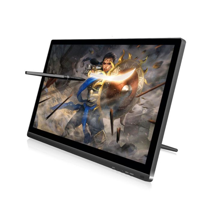 Yonis Tablette Graphique Windows Mac 20 Pouces FHD Détection 12 Mm Stylet Sans Fil