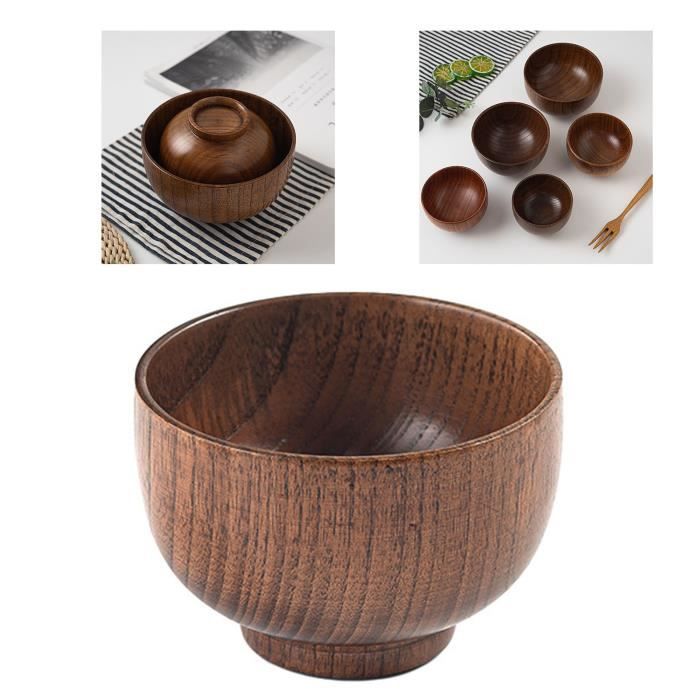 Bol En Bois Style Japonais • Essence Du Bois