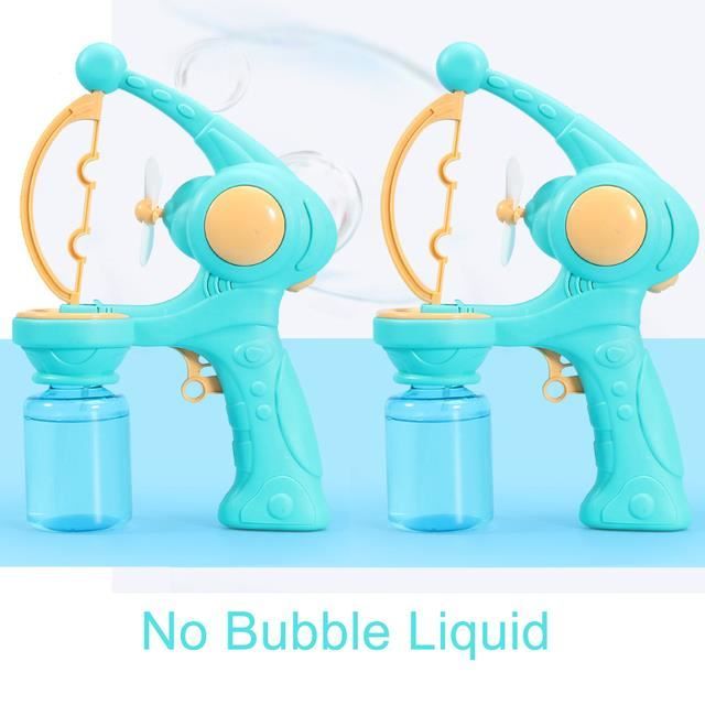 Machine à Bulles Automatique Pour Vélo KONTONTY - Souffleur Coloré Léger - 27x7.8x10.5 Cm - En Plastique - Idéal Pour Enfants