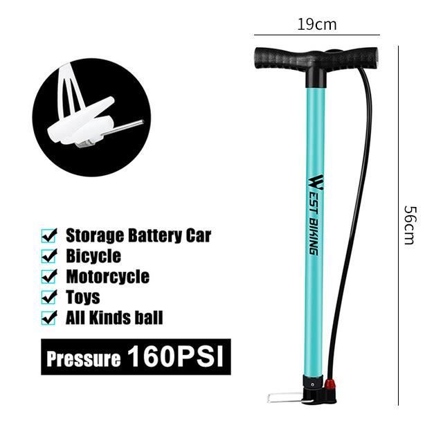 ROCKBROS – pompe à vélo haute pression en alliage d'