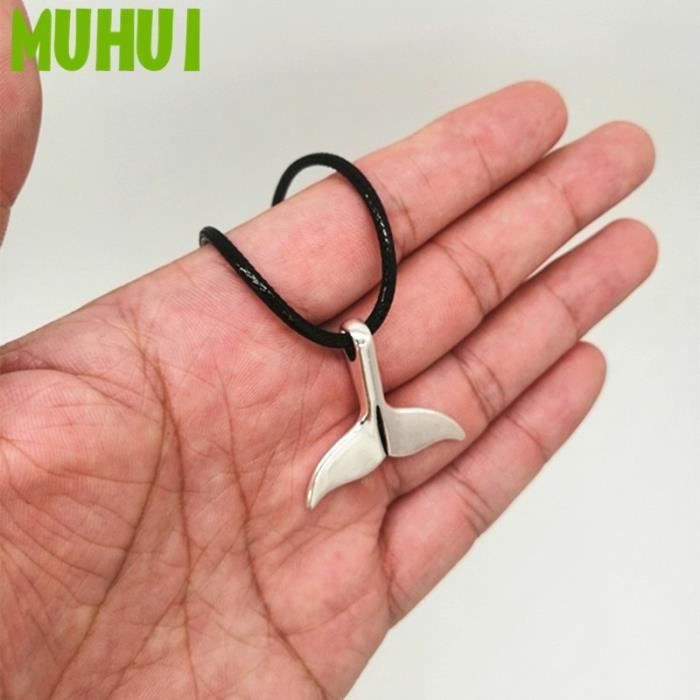 Livraison gratuite 2019 mode dauphin queue pendentif collier ras